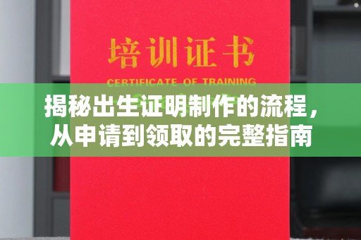 隆德揭秘出生证明制作的流程，从申请到领取的完整指南