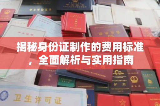 隆德揭秘身份证制作的费用标准，全面解析与实用指南
