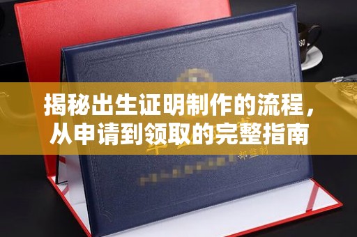 隆德揭秘出生证明制作的流程，从申请到领取的完整指南