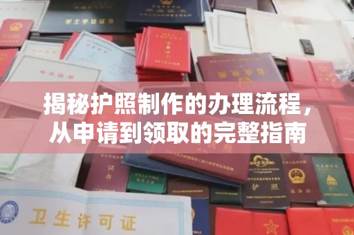 隆德揭秘护照制作的办理流程，从申请到领取的完整指南