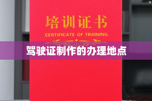 隆德驾驶证制作的办理地点