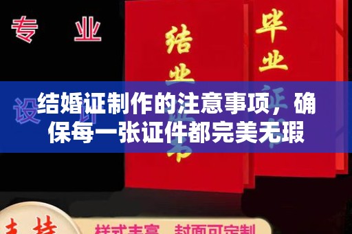 隆德结婚证制作的注意事项，确保每一张证件都完美无瑕