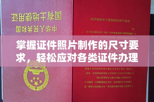隆德掌握证件照片制作的尺寸要求，轻松应对各类证件办理