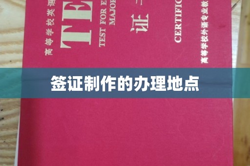 隆德签证制作的办理地点