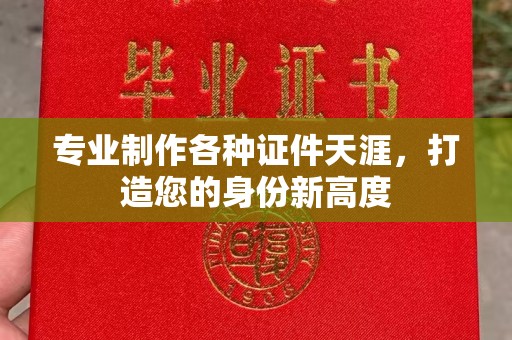 隆德专业制作各种证件天涯，打造您的身份新高度