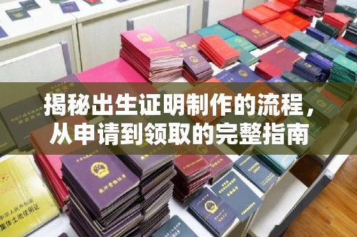 隆德揭秘出生证明制作的流程，从申请到领取的完整指南